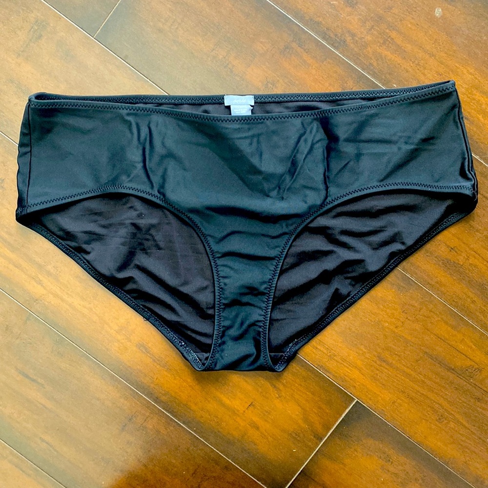 Never-worn Aerie swim hipster in black